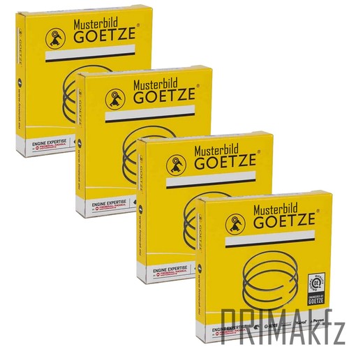 Gotze kolbenringe satz für - 4x,